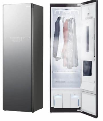 衣類を簡単リフレッシュ　「LG Styler」に一回り大きな大容量モデル