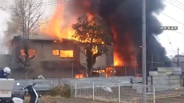 幼稚園の近くで住宅火災　きょう卒園式 園児たちは