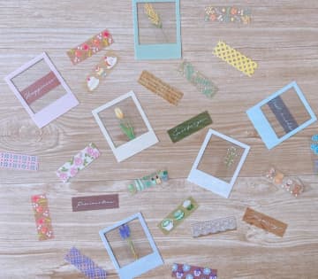 インスタント写真風がおしゃれ！キャンドゥの新作シールまたまた大正解。