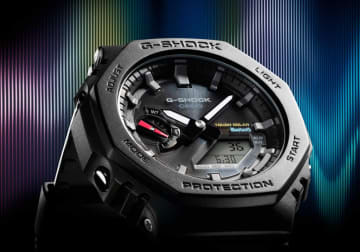 「G-SHOCK」Bluetoothとソーラー充電を搭載　八角形ベゼルの新作