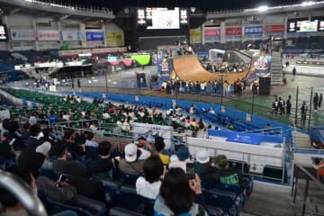 Xゲーム千葉市で開幕　BMX佐々木選手（松戸在住）が「銅」　国内初、アクションスポーツの祭典
