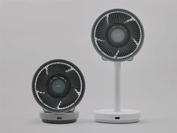 フィルターとオゾンユニット搭載　空間除菌もできるサーキュレーター扇風機