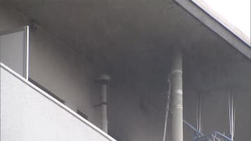 千葉市 団地で火事 男性1人死亡　火元の部屋の男性か