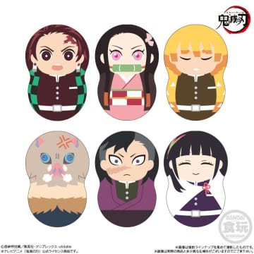 「鬼滅の刃」のクルクルまわるフィギュアになった♡全部集めて並べたい。