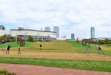 「イオンモール幕張新都心」隣の豊砂公園リニューアル　遊具追加、記念イベントも　千葉市