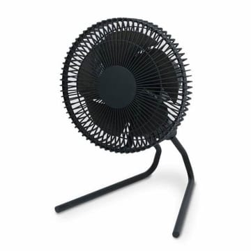 シロカの扇風機「ANDON FAN」　コードレス、どこでも持ち運んで使える