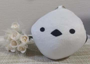 【100均】きゅんかわ♡シマエナガのぬいぐるみがもっちりで癒される。