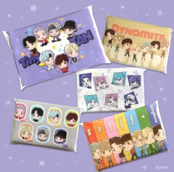 TinyTANのポケットティッシュ「キャンドゥで捕獲」。デザイン可愛すぎる♡