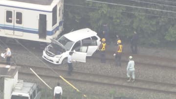 【速報】電車と乗用車が衝突「東武アーバンパークライン」 上下線一部区間で運転見合わせ