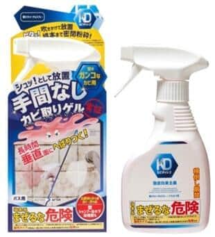 へばりついてどんどん浸透　「カビダッシュ 壁ピタッ！ゲルスプレー」
