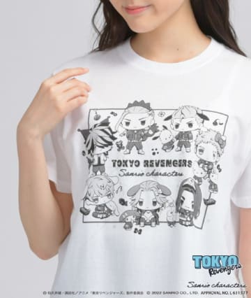 サンリオ×東リベのTシャツが可愛い！25日はパシオスNetから即ポチね。
