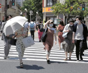 千葉県内、今年初の猛暑日　横芝光で35.0度　香取・成田は6月史上最高気温に　12地点で30度超え