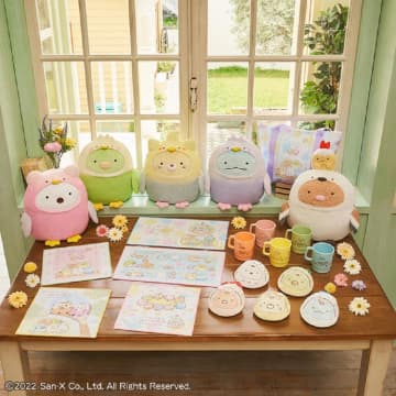 小鳥になりきる「すみっコぐらし」にキュン！「一番くじ」の景品どれも大当たり♡