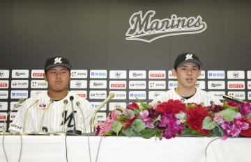ロッテの松川、佐々木朗に感謝　球宴のファン投票結果受け