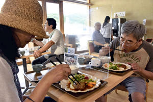 飯舘再生の思い強く　道の駅までい館5周年、生活支える交流拠点