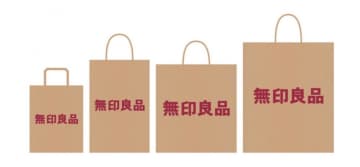無印良品の「紙袋」が9月から有料！買い物はエコバッグ持参で！