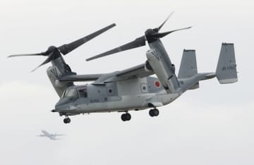 陸自オスプレイが飛行停止　追加点検、再開は未定