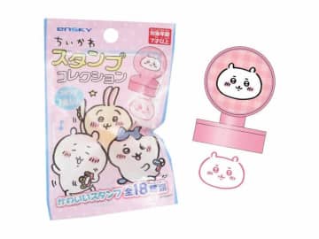 ちいかわ、うさぎ、ハチワレがスタンプに　集めたくなる全18種
