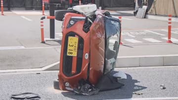 【続報】「助けて。車を運転されている」男がオープンカー強奪･逃走中に横転事故で死亡　助手席の女性が110番通報し事件発覚　千葉･君津市