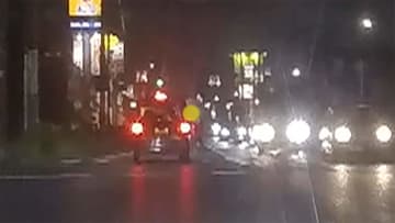 【独自】横断歩道で歩行者と衝突　カメラに瞬間「間に合わず」