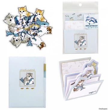 mofusand（モフサンド）の文房具が大量登場♡パシオスでゲットできるよ。