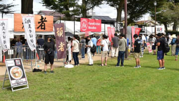“ラーメン激戦区”で自慢の味を　全国の有名店コラボも　八街で「ラーメン祭」初開催