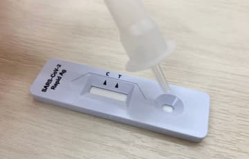 千葉県、コロナ検査キット配付中止　感染低減傾向で