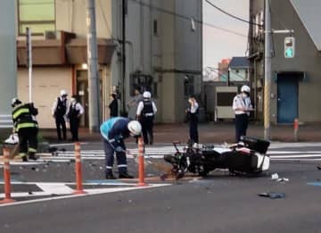 酒気帯びでバイクと衝突、男性死亡　容疑で19歳女逮捕　千葉東署　千葉市の国道51号