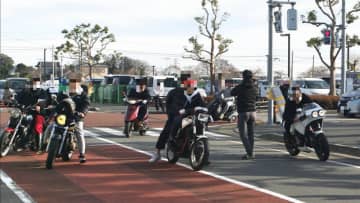 千葉・山武市 集団暴走 22人検挙　成人式の日「先輩より盛大に」