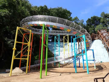 【松戸市】「21世紀の森と広場」に3つの遊具が仲間入り