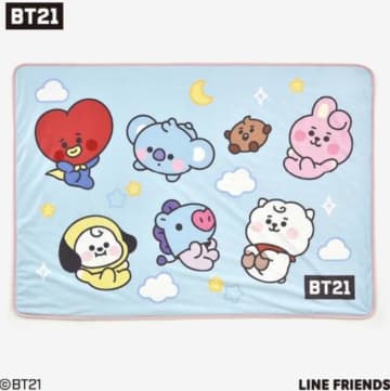 おうちで癒される「BT21」あったかグッズ。しまむら通販限定で予約できるよ～。