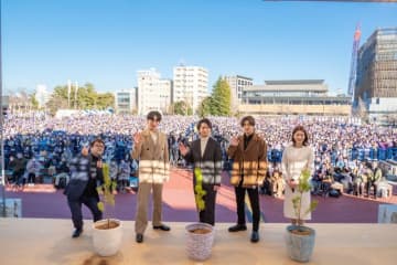 松本潤、山田裕貴は「強い！」　「どうする家康」裏話に浜松の約3200人が熱狂