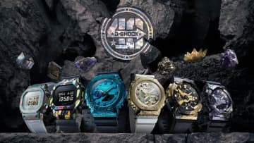 挑戦続ける「G-SHOCK」40周年　記念モデルは冒険者導く「鉱石」モチーフ