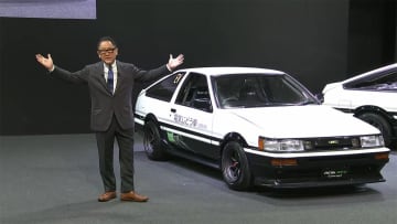 水素エンジンのトヨタハチロク 旧車改造の妙味　愛車そのまま脱炭素カーに