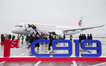 ニュース画像：中国航空2社、米市場から撤退　対立背景、上場廃止相次ぐ