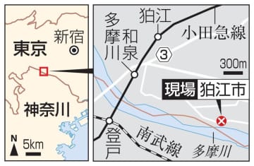 手を縛られた90歳女性が変死　東京・狛江、強盗殺人で捜査