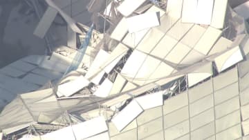 【速報】建物解体現場の囲い崩落　ケガ人も　千葉･船橋市
