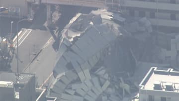 【速報】工事現場で足場の囲い崩れる　千葉・船橋市