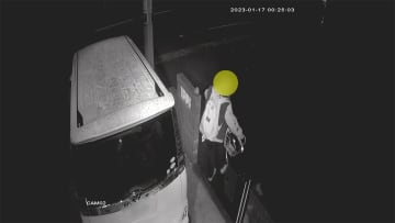 自転車を盗む姿がカメラに　ターゲットは別のものだった?