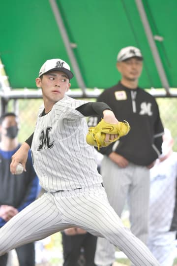 【速報】ロッテ佐々木朗希、WBC球で49球　キャンプ2日目でブルペン入り