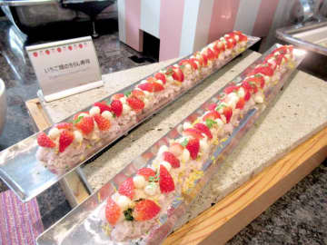 「食」べて「泊」まって　イチゴを堪能！　浦安　東京ベイ東急ホテル　4月23日までフェア