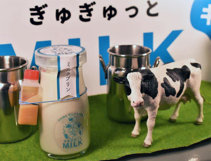 ピンチの酪農家を救え　ペリエ千葉で牛乳スイーツプロジェクト始動　第1弾はミルクプリン