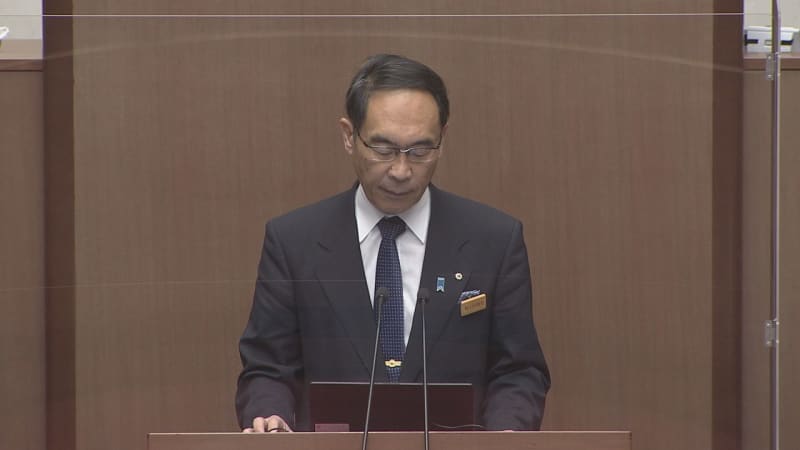 Governor Ono announces candidacy by questioning representative of prefectural assembly / Saitama Prefecture