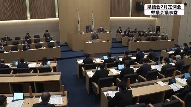 知事「より良い富山県を創るために果敢に取り組む予算」富山県議会2月定例会開会…新年度予算案提出