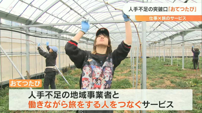 農作業の人出不足解消なるか 仕事と旅を両立 マッチング事業「おてつたび」が注目 大分