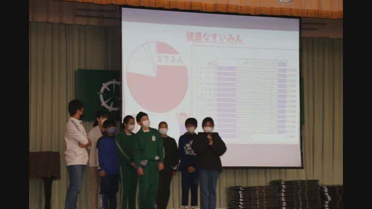 「早寝早起き朝ごはん」運動で　三沢市の小学校が文部科学大臣表彰