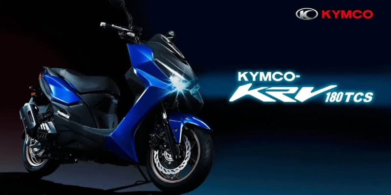 最新技術満載スポーツスクーターバイク「KYMCO-KRV180TCS」キャンペーン開催