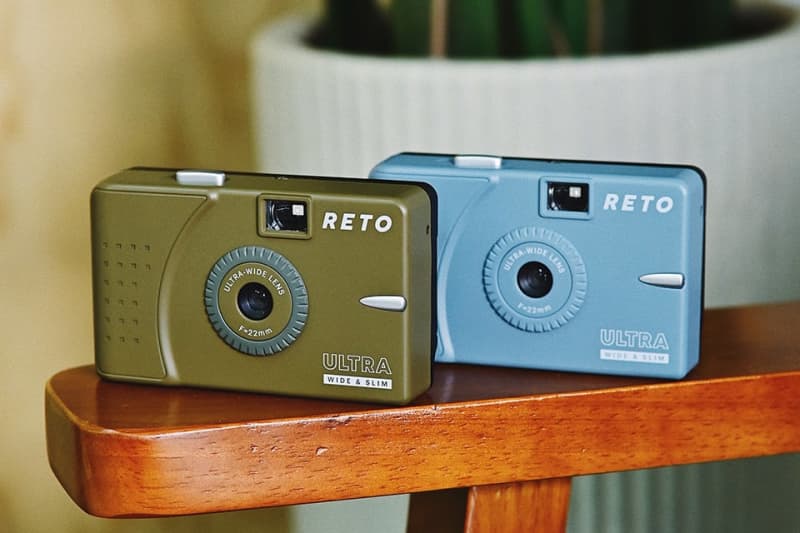 A chic new addition to the palm-sized retro camera "RETO Ultra wide and slim"