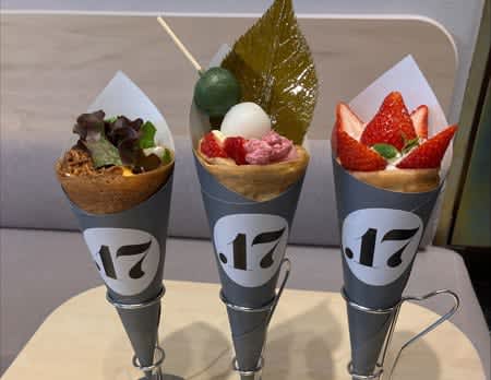 [Opening] New adult crepe store @ Newman Yokohama 6th floor ".17 Cafe'"