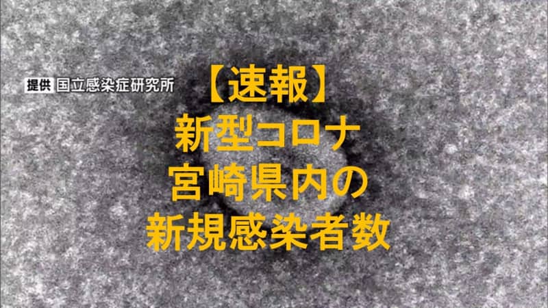 [Breaking News] New Corona 4th 106 new infected people in Miyazaki Prefecture (breakdown by public health center)